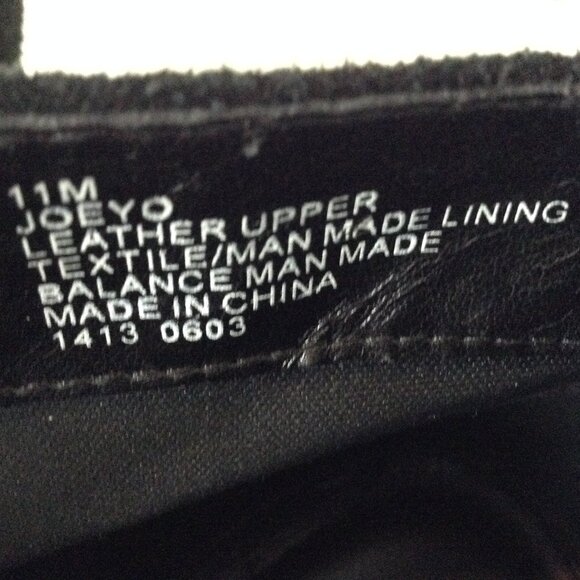 Nine West "Joeyo" 11M Black Suede Wedge, Lace up ankle boots, Steampunk, Goth - Picture 7 of 8